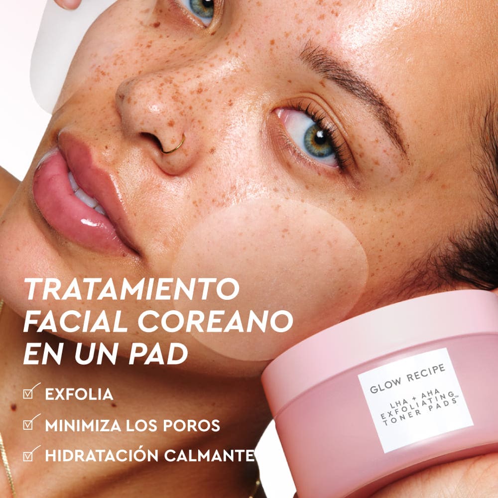 LHA + AHA EXFOLIATING KOREAN TONER PADS (ALMOHADILLAS CON T&Oacute;NICO)